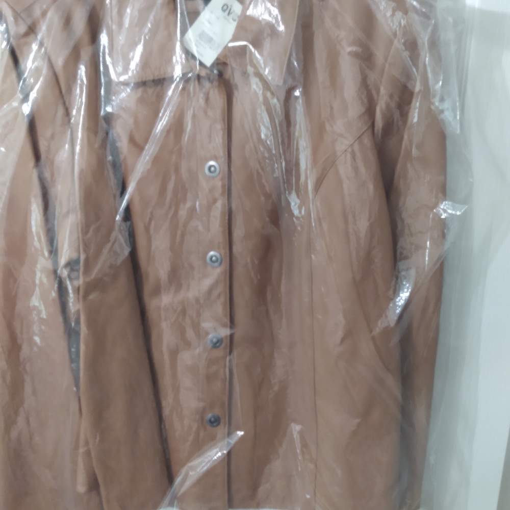 Women's leather and suede jackets many colors.